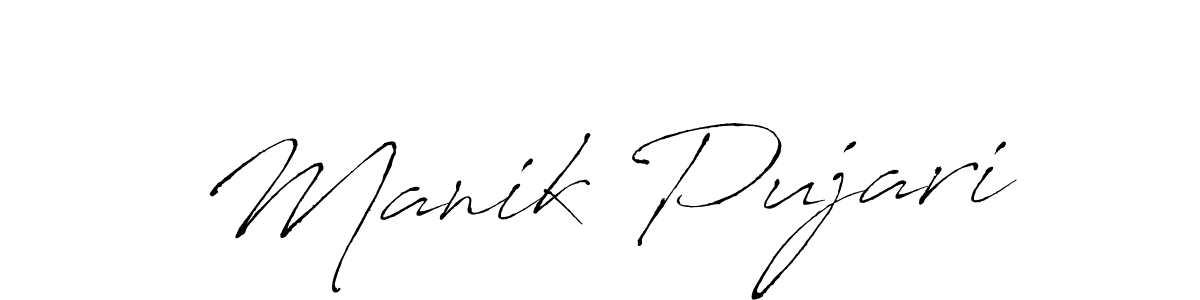 You can use this online signature creator to create a handwritten signature for the name Manik Pujari. This is the best online autograph maker. Manik Pujari signature style 6 images and pictures png