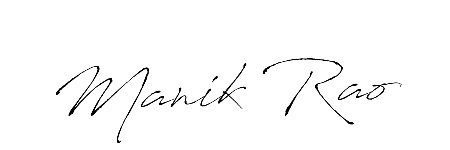 The best way (Antro_Vectra) to make a short signature is to pick only two or three words in your name. The name Manik Rao include a total of six letters. For converting this name. Manik Rao signature style 6 images and pictures png