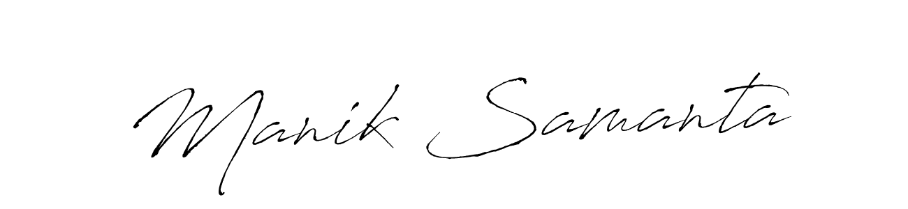 Once you've used our free online signature maker to create your best signature Antro_Vectra style, it's time to enjoy all of the benefits that Manik Samanta name signing documents. Manik Samanta signature style 6 images and pictures png