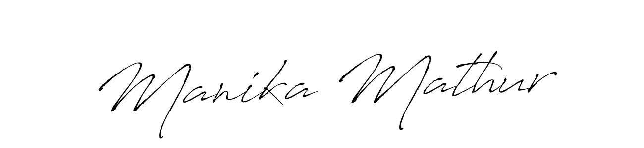 Make a short Manika Mathur signature style. Manage your documents anywhere anytime using Antro_Vectra. Create and add eSignatures, submit forms, share and send files easily. Manika Mathur signature style 6 images and pictures png