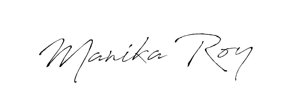 You should practise on your own different ways (Antro_Vectra) to write your name (Manika Roy) in signature. don't let someone else do it for you. Manika Roy signature style 6 images and pictures png