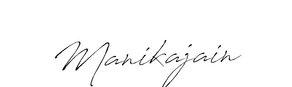 Antro_Vectra is a professional signature style that is perfect for those who want to add a touch of class to their signature. It is also a great choice for those who want to make their signature more unique. Get Manikajain name to fancy signature for free. Manikajain signature style 6 images and pictures png