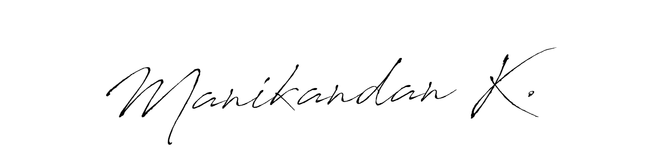 Make a beautiful signature design for name Manikandan K.. Use this online signature maker to create a handwritten signature for free. Manikandan K. signature style 6 images and pictures png