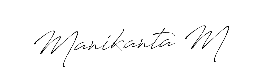 Antro_Vectra is a professional signature style that is perfect for those who want to add a touch of class to their signature. It is also a great choice for those who want to make their signature more unique. Get Manikanta M name to fancy signature for free. Manikanta M signature style 6 images and pictures png