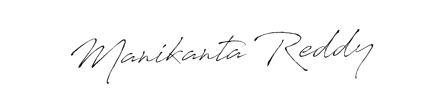 Make a beautiful signature design for name Manikanta Reddy. With this signature (Antro_Vectra) style, you can create a handwritten signature for free. Manikanta Reddy signature style 6 images and pictures png