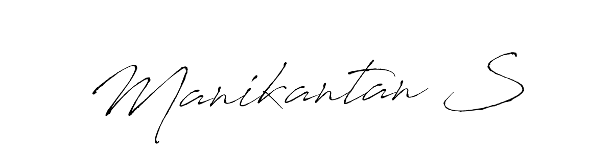 Antro_Vectra is a professional signature style that is perfect for those who want to add a touch of class to their signature. It is also a great choice for those who want to make their signature more unique. Get Manikantan S name to fancy signature for free. Manikantan S signature style 6 images and pictures png