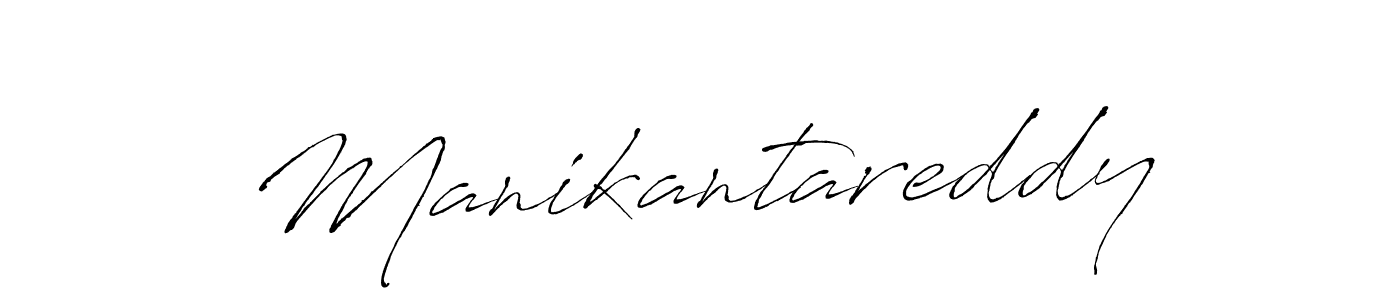 Make a beautiful signature design for name Manikantareddy. With this signature (Antro_Vectra) style, you can create a handwritten signature for free. Manikantareddy signature style 6 images and pictures png