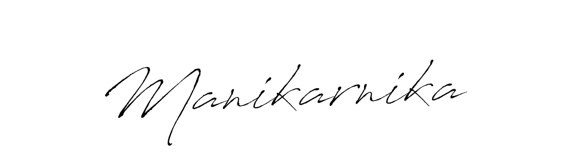 How to make Manikarnika signature? Antro_Vectra is a professional autograph style. Create handwritten signature for Manikarnika name. Manikarnika signature style 6 images and pictures png