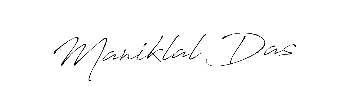 You should practise on your own different ways (Antro_Vectra) to write your name (Maniklal Das) in signature. don't let someone else do it for you. Maniklal Das signature style 6 images and pictures png