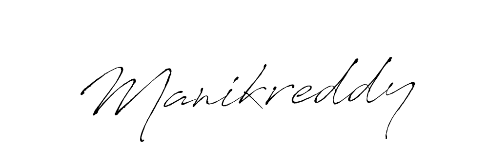 Manikreddy stylish signature style. Best Handwritten Sign (Antro_Vectra) for my name. Handwritten Signature Collection Ideas for my name Manikreddy. Manikreddy signature style 6 images and pictures png