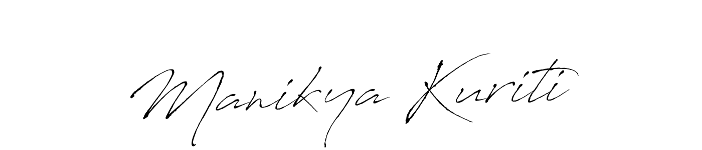 Make a beautiful signature design for name Manikya Kuriti. Use this online signature maker to create a handwritten signature for free. Manikya Kuriti signature style 6 images and pictures png