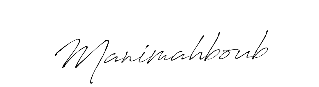 You can use this online signature creator to create a handwritten signature for the name Manimahboub. This is the best online autograph maker. Manimahboub signature style 6 images and pictures png