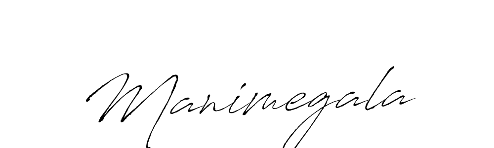 You should practise on your own different ways (Antro_Vectra) to write your name (Manimegala) in signature. don't let someone else do it for you. Manimegala signature style 6 images and pictures png