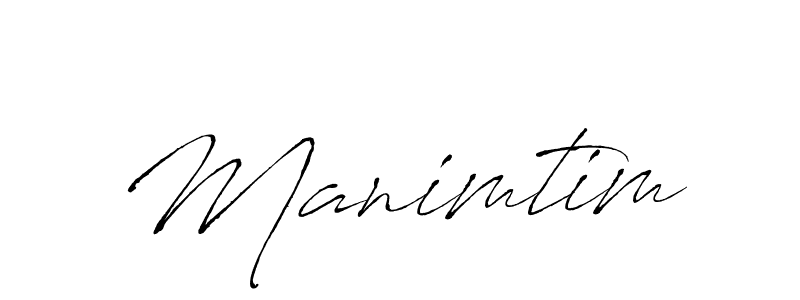 Manimtim stylish signature style. Best Handwritten Sign (Antro_Vectra) for my name. Handwritten Signature Collection Ideas for my name Manimtim. Manimtim signature style 6 images and pictures png