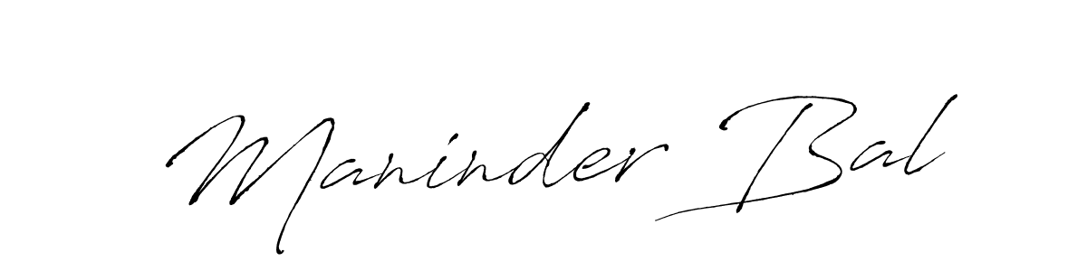 Make a beautiful signature design for name Maninder Bal. Use this online signature maker to create a handwritten signature for free. Maninder Bal signature style 6 images and pictures png