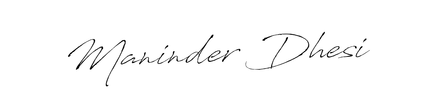 Similarly Antro_Vectra is the best handwritten signature design. Signature creator online .You can use it as an online autograph creator for name Maninder Dhesi. Maninder Dhesi signature style 6 images and pictures png