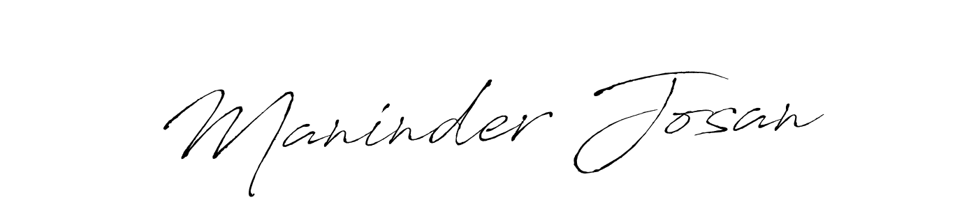 You should practise on your own different ways (Antro_Vectra) to write your name (Maninder Josan) in signature. don't let someone else do it for you. Maninder Josan signature style 6 images and pictures png