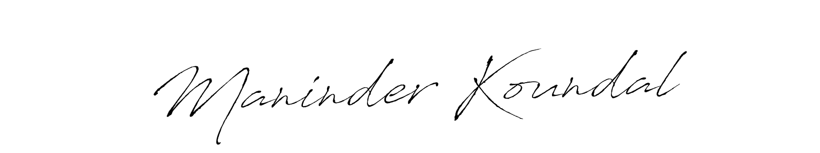 Here are the top 10 professional signature styles for the name Maninder Koundal. These are the best autograph styles you can use for your name. Maninder Koundal signature style 6 images and pictures png