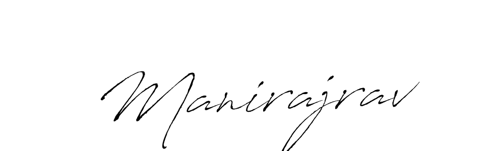 Design your own signature with our free online signature maker. With this signature software, you can create a handwritten (Antro_Vectra) signature for name Manirajrav. Manirajrav signature style 6 images and pictures png