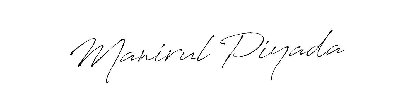 You should practise on your own different ways (Antro_Vectra) to write your name (Manirul Piyada) in signature. don't let someone else do it for you. Manirul Piyada signature style 6 images and pictures png