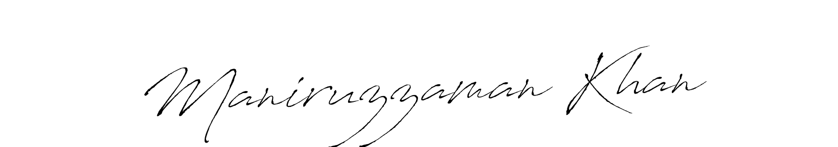 Make a beautiful signature design for name Maniruzzaman Khan. Use this online signature maker to create a handwritten signature for free. Maniruzzaman Khan signature style 6 images and pictures png