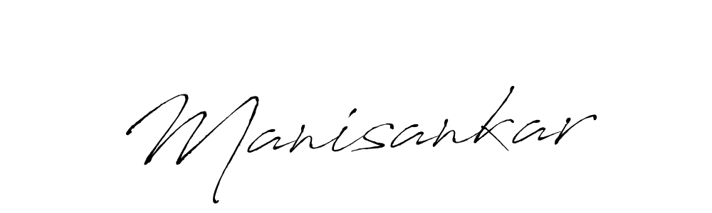 Use a signature maker to create a handwritten signature online. With this signature software, you can design (Antro_Vectra) your own signature for name Manisankar. Manisankar signature style 6 images and pictures png