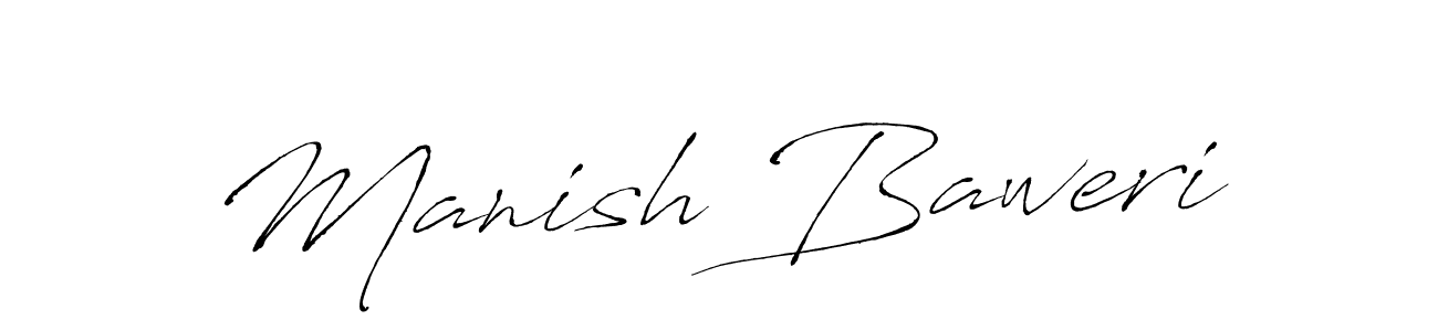 You should practise on your own different ways (Antro_Vectra) to write your name (Manish Baweri) in signature. don't let someone else do it for you. Manish Baweri signature style 6 images and pictures png