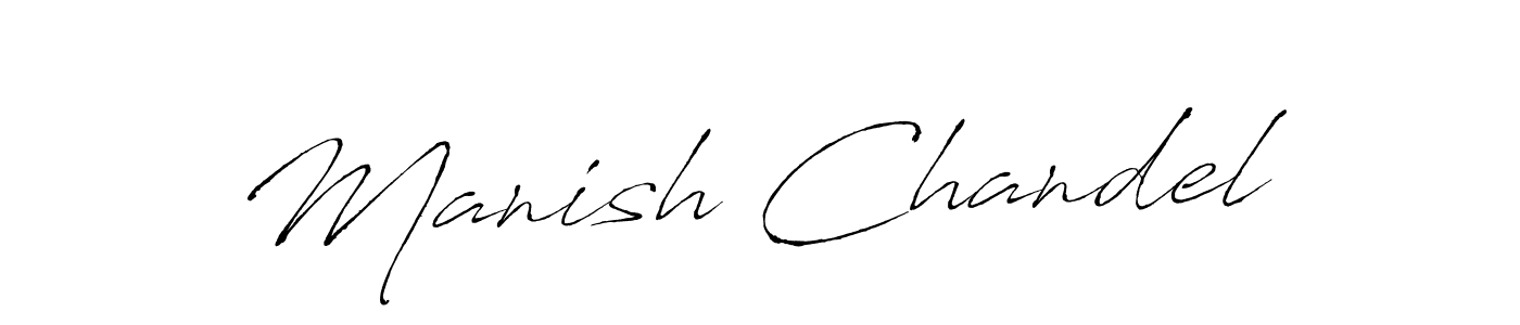 Use a signature maker to create a handwritten signature online. With this signature software, you can design (Antro_Vectra) your own signature for name Manish Chandel. Manish Chandel signature style 6 images and pictures png