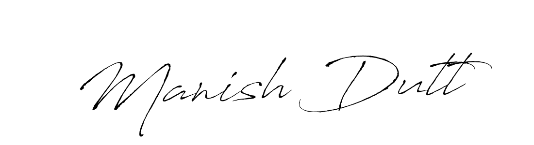 This is the best signature style for the Manish Dutt name. Also you like these signature font (Antro_Vectra). Mix name signature. Manish Dutt signature style 6 images and pictures png