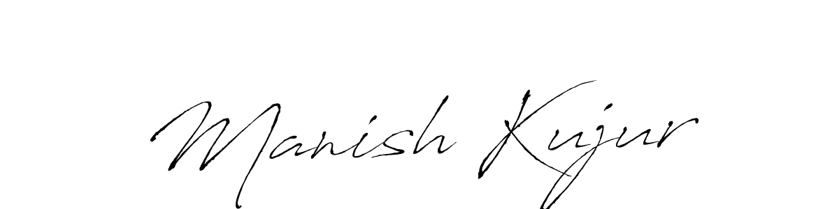 Use a signature maker to create a handwritten signature online. With this signature software, you can design (Antro_Vectra) your own signature for name Manish Kujur. Manish Kujur signature style 6 images and pictures png