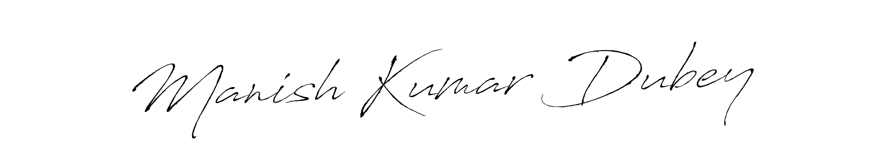 It looks lik you need a new signature style for name Manish Kumar Dubey. Design unique handwritten (Antro_Vectra) signature with our free signature maker in just a few clicks. Manish Kumar Dubey signature style 6 images and pictures png