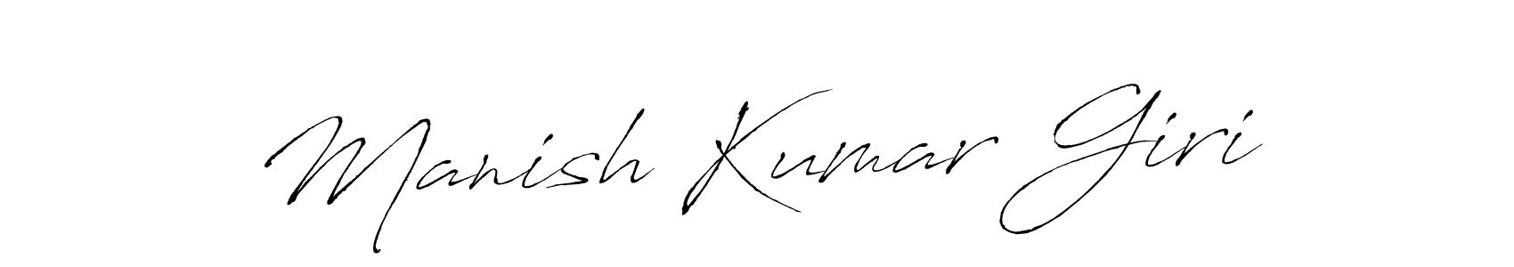 The best way (Antro_Vectra) to make a short signature is to pick only two or three words in your name. The name Manish Kumar Giri include a total of six letters. For converting this name. Manish Kumar Giri signature style 6 images and pictures png