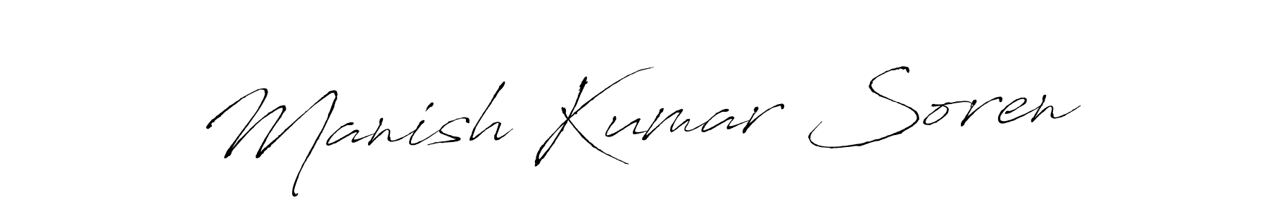 Make a beautiful signature design for name Manish Kumar Soren. Use this online signature maker to create a handwritten signature for free. Manish Kumar Soren signature style 6 images and pictures png