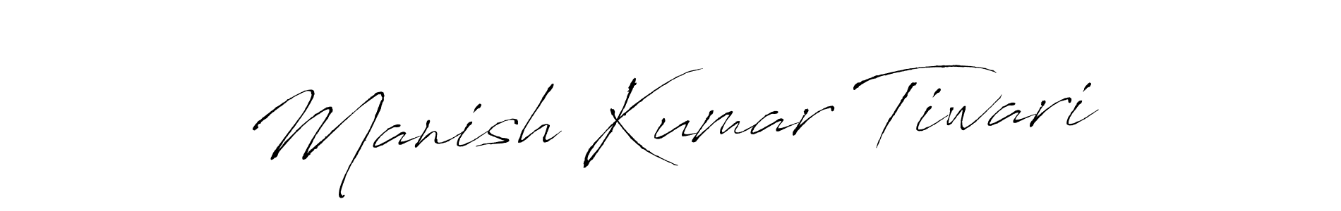 The best way (Antro_Vectra) to make a short signature is to pick only two or three words in your name. The name Manish Kumar Tiwari include a total of six letters. For converting this name. Manish Kumar Tiwari signature style 6 images and pictures png