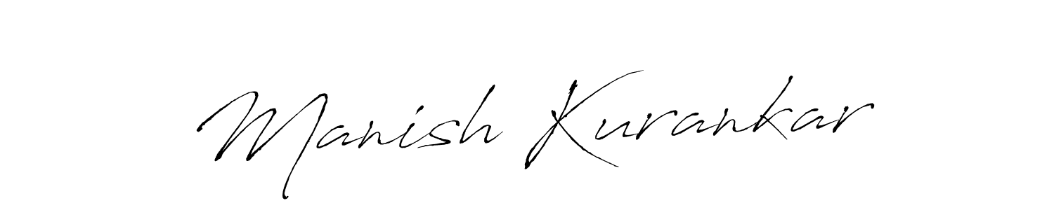 Similarly Antro_Vectra is the best handwritten signature design. Signature creator online .You can use it as an online autograph creator for name Manish Kurankar. Manish Kurankar signature style 6 images and pictures png