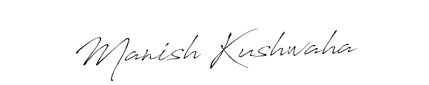 Also You can easily find your signature by using the search form. We will create Manish Kushwaha name handwritten signature images for you free of cost using Antro_Vectra sign style. Manish Kushwaha signature style 6 images and pictures png