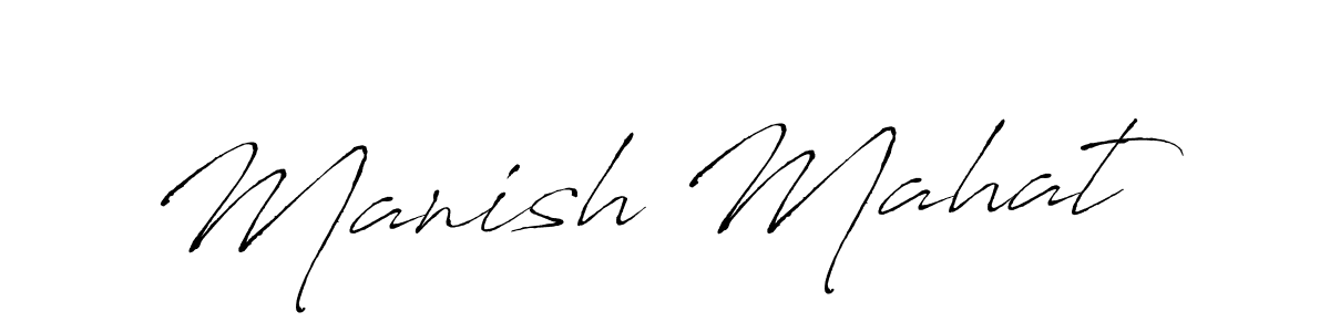 Once you've used our free online signature maker to create your best signature Antro_Vectra style, it's time to enjoy all of the benefits that Manish Mahat name signing documents. Manish Mahat signature style 6 images and pictures png