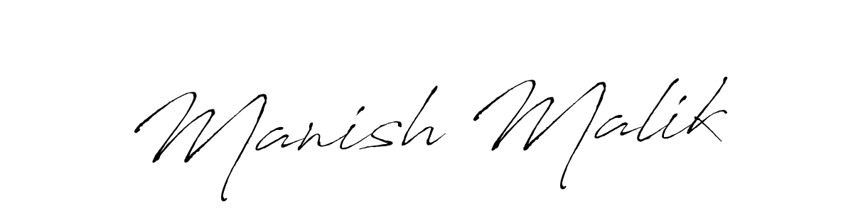 You should practise on your own different ways (Antro_Vectra) to write your name (Manish Malik) in signature. don't let someone else do it for you. Manish Malik signature style 6 images and pictures png