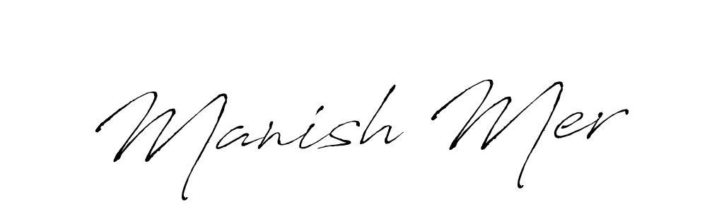Make a short Manish Mer signature style. Manage your documents anywhere anytime using Antro_Vectra. Create and add eSignatures, submit forms, share and send files easily. Manish Mer signature style 6 images and pictures png