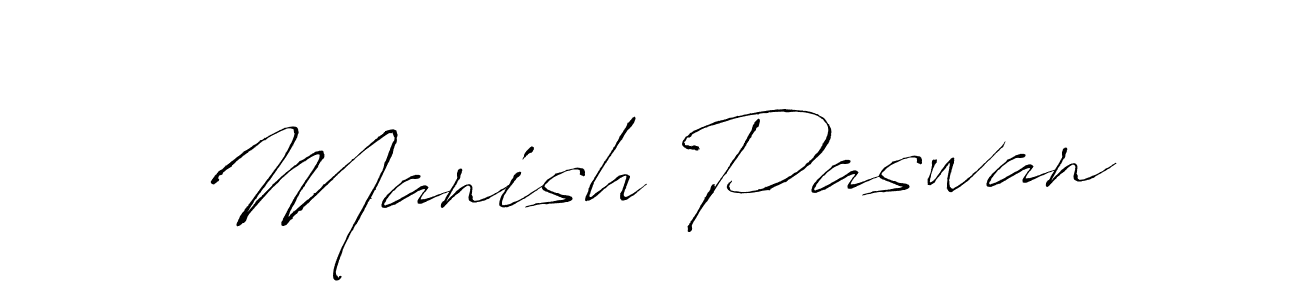Also we have Manish Paswan name is the best signature style. Create professional handwritten signature collection using Antro_Vectra autograph style. Manish Paswan signature style 6 images and pictures png