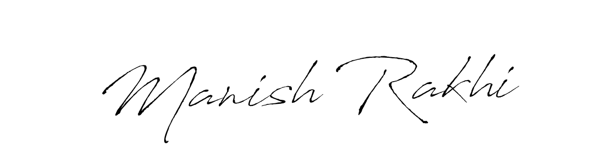 Once you've used our free online signature maker to create your best signature Antro_Vectra style, it's time to enjoy all of the benefits that Manish Rakhi name signing documents. Manish Rakhi signature style 6 images and pictures png