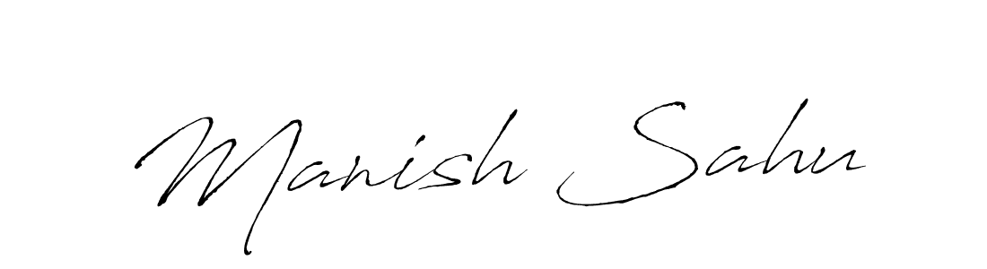 How to Draw Manish Sahu signature style? Antro_Vectra is a latest design signature styles for name Manish Sahu. Manish Sahu signature style 6 images and pictures png