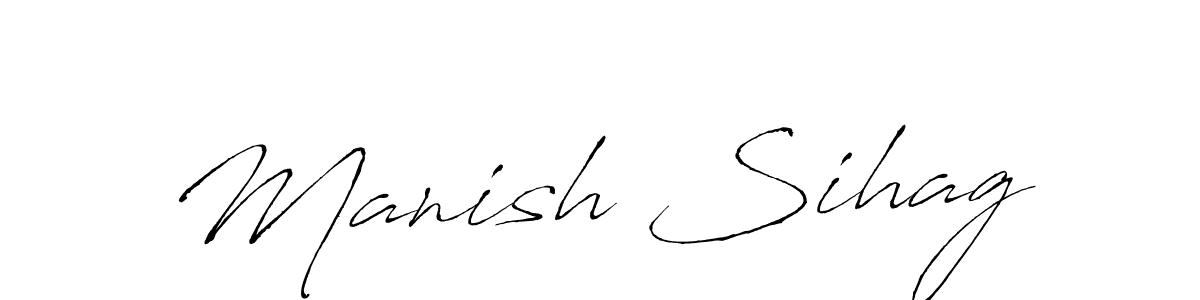 This is the best signature style for the Manish Sihag name. Also you like these signature font (Antro_Vectra). Mix name signature. Manish Sihag signature style 6 images and pictures png