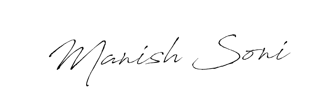 if you are searching for the best signature style for your name Manish Soni. so please give up your signature search. here we have designed multiple signature styles  using Antro_Vectra. Manish Soni signature style 6 images and pictures png