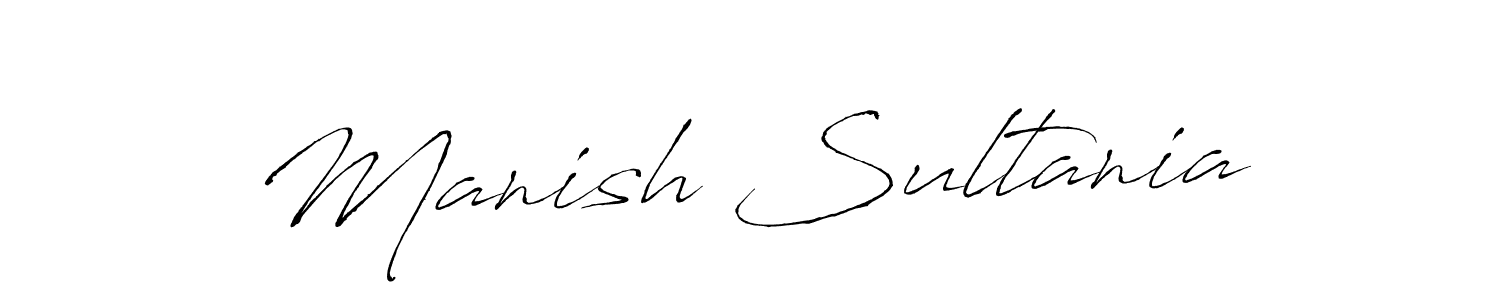 The best way (Antro_Vectra) to make a short signature is to pick only two or three words in your name. The name Manish Sultania include a total of six letters. For converting this name. Manish Sultania signature style 6 images and pictures png