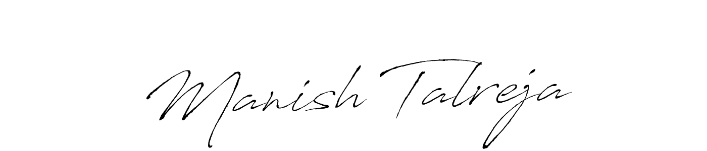 Also You can easily find your signature by using the search form. We will create Manish Talreja name handwritten signature images for you free of cost using Antro_Vectra sign style. Manish Talreja signature style 6 images and pictures png