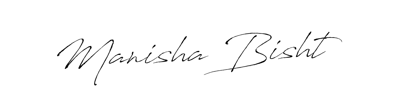 The best way (Antro_Vectra) to make a short signature is to pick only two or three words in your name. The name Manisha Bisht include a total of six letters. For converting this name. Manisha Bisht signature style 6 images and pictures png