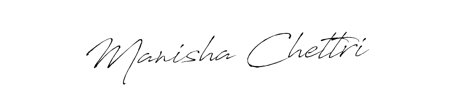 You can use this online signature creator to create a handwritten signature for the name Manisha Chettri. This is the best online autograph maker. Manisha Chettri signature style 6 images and pictures png