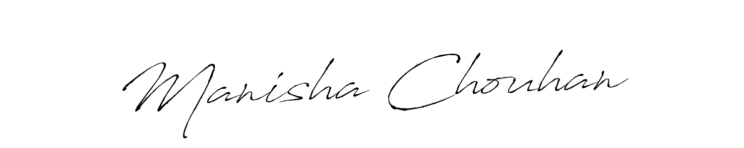 You can use this online signature creator to create a handwritten signature for the name Manisha Chouhan. This is the best online autograph maker. Manisha Chouhan signature style 6 images and pictures png