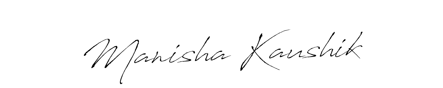 You can use this online signature creator to create a handwritten signature for the name Manisha Kaushik. This is the best online autograph maker. Manisha Kaushik signature style 6 images and pictures png